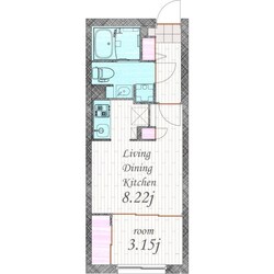 エスリードコート今池の物件間取画像